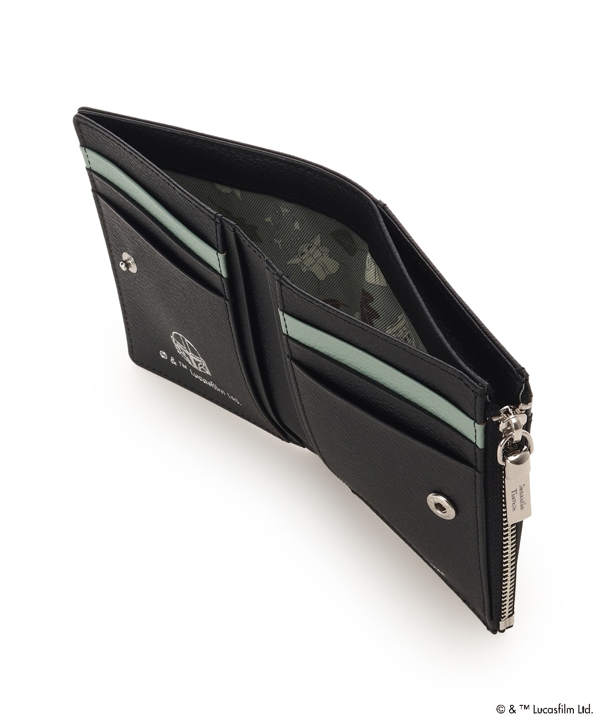 🌸 【預訂】短銀包(BK) - Samantha Thavasa x GROGU