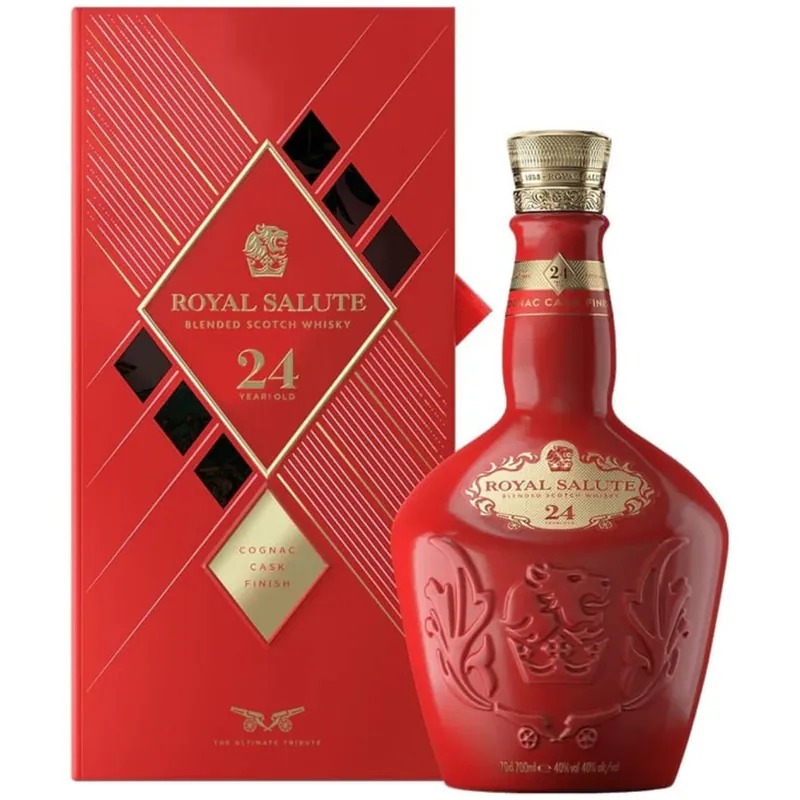 皇家禮炮 24年干邑桶調和式蘇格蘭威士忌 (亞洲限定版) Royal Salute 24 Year Old Cognac Cask Finish 40% 700ml