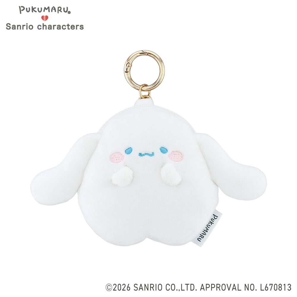 預訂 | 日本版 Sanrio 豆豉眼 肥嘟嘟拉鏈小袋