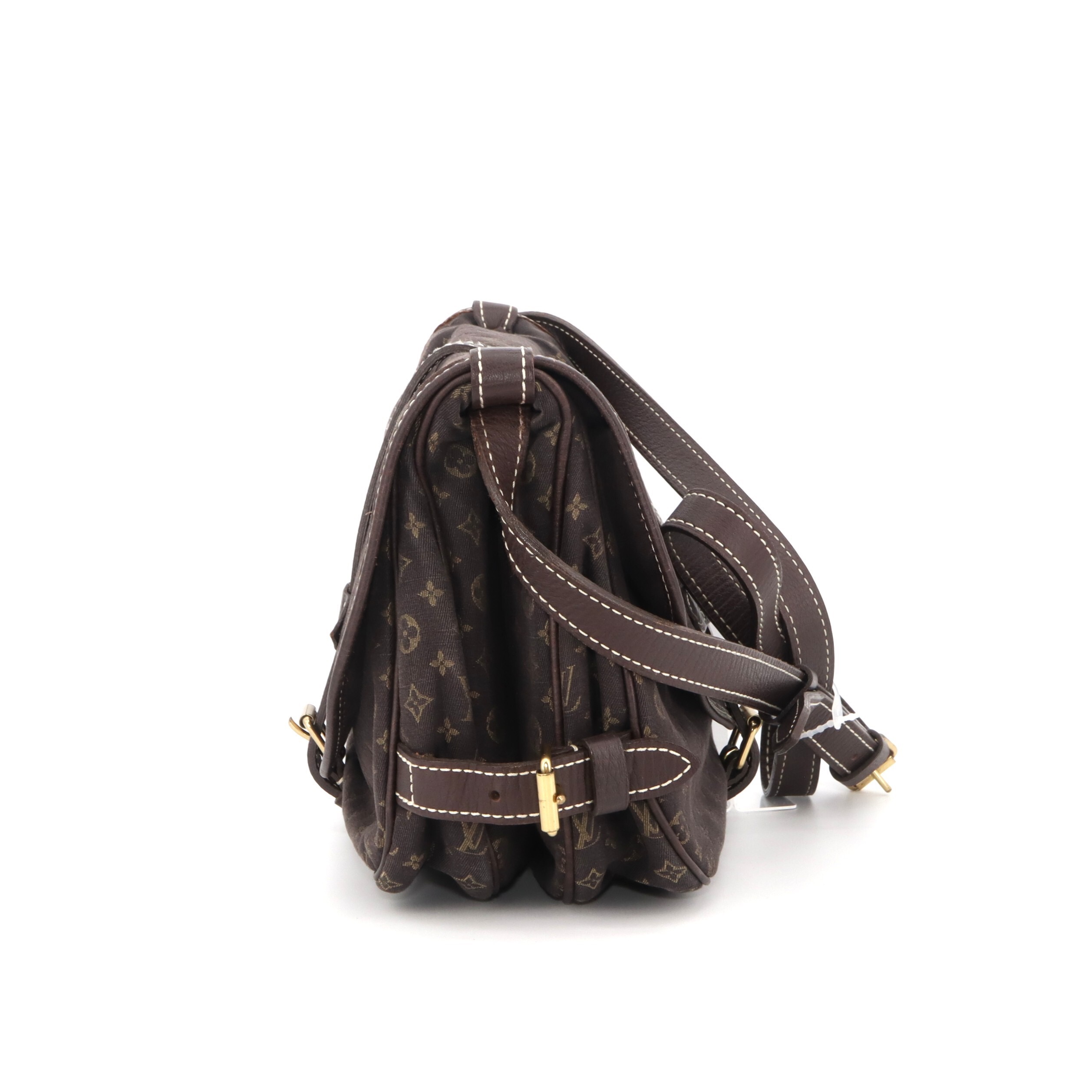 Louis Vuitton Monogram Mini Lin Saumur 30