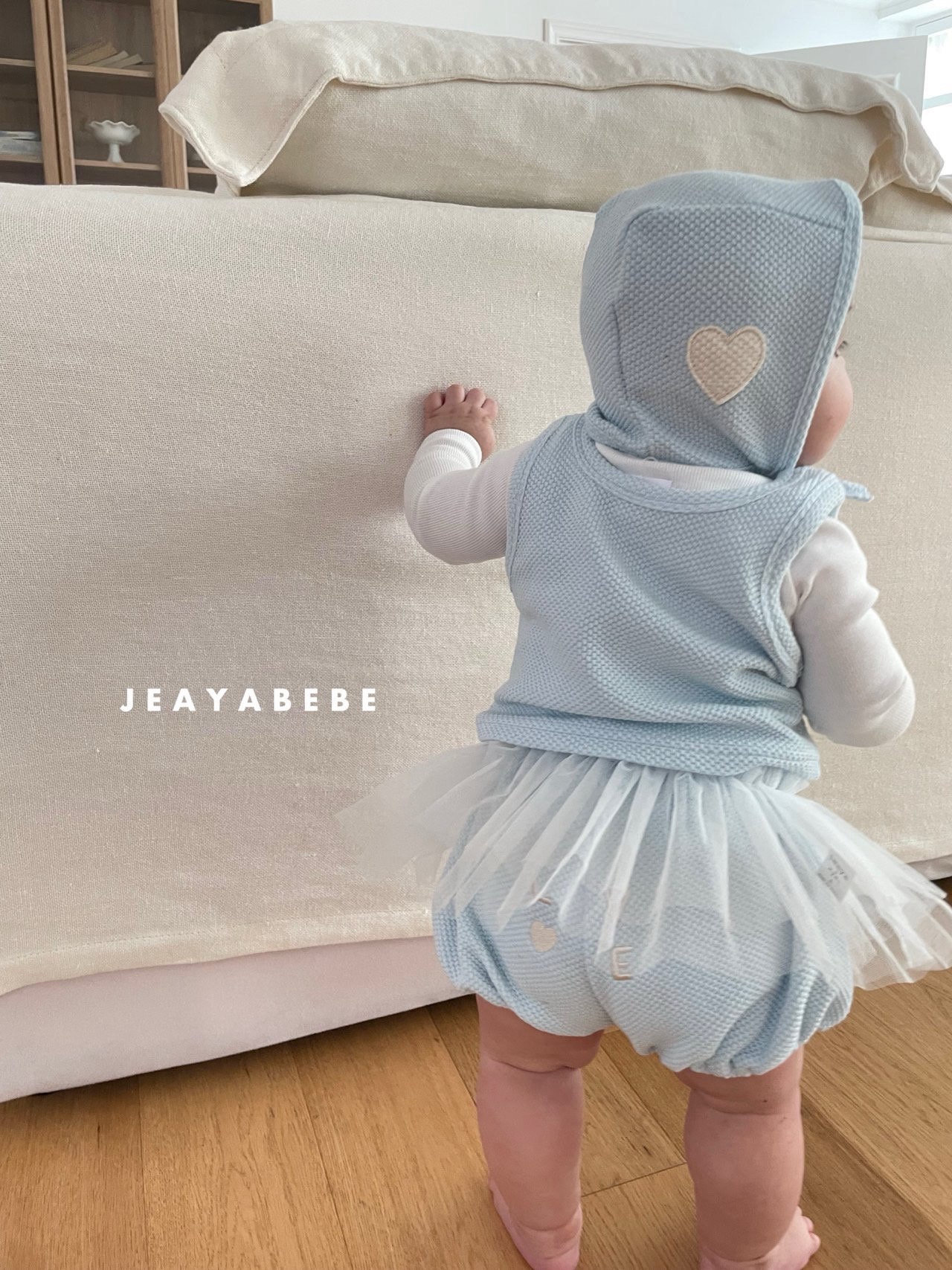 🇰🇷Jeayabebe set (帽+馬甲背心+褲）