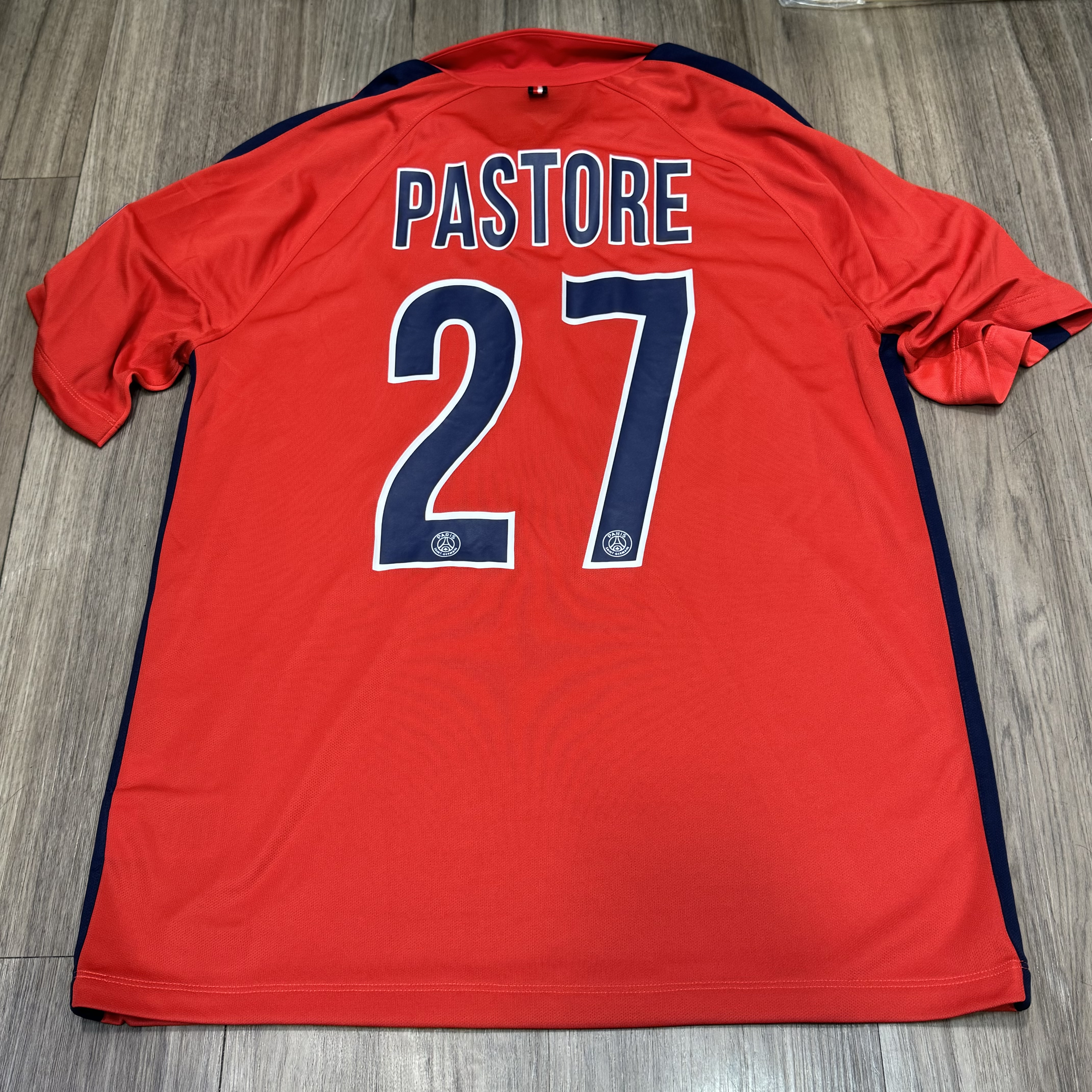 PSG 14/15 C/L third shirt #27 Pastore
