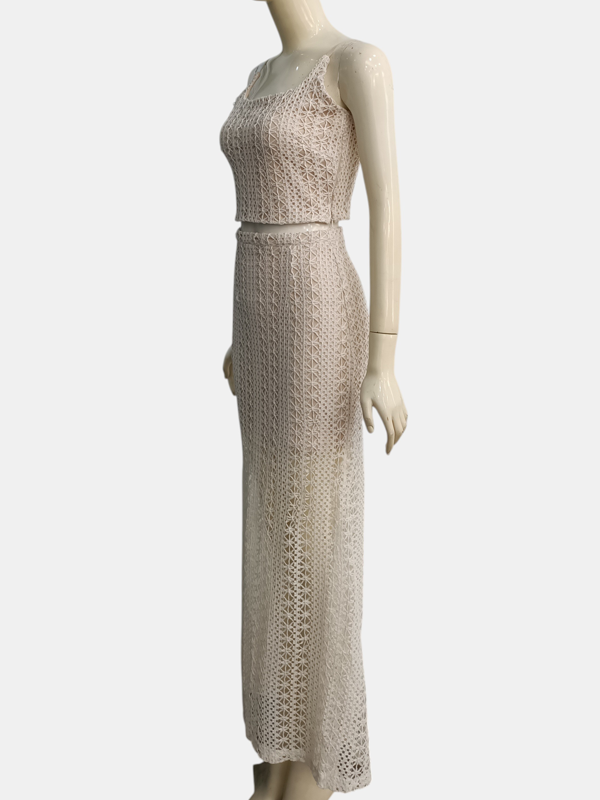 Vacation Sleeveless U Neck Set M187