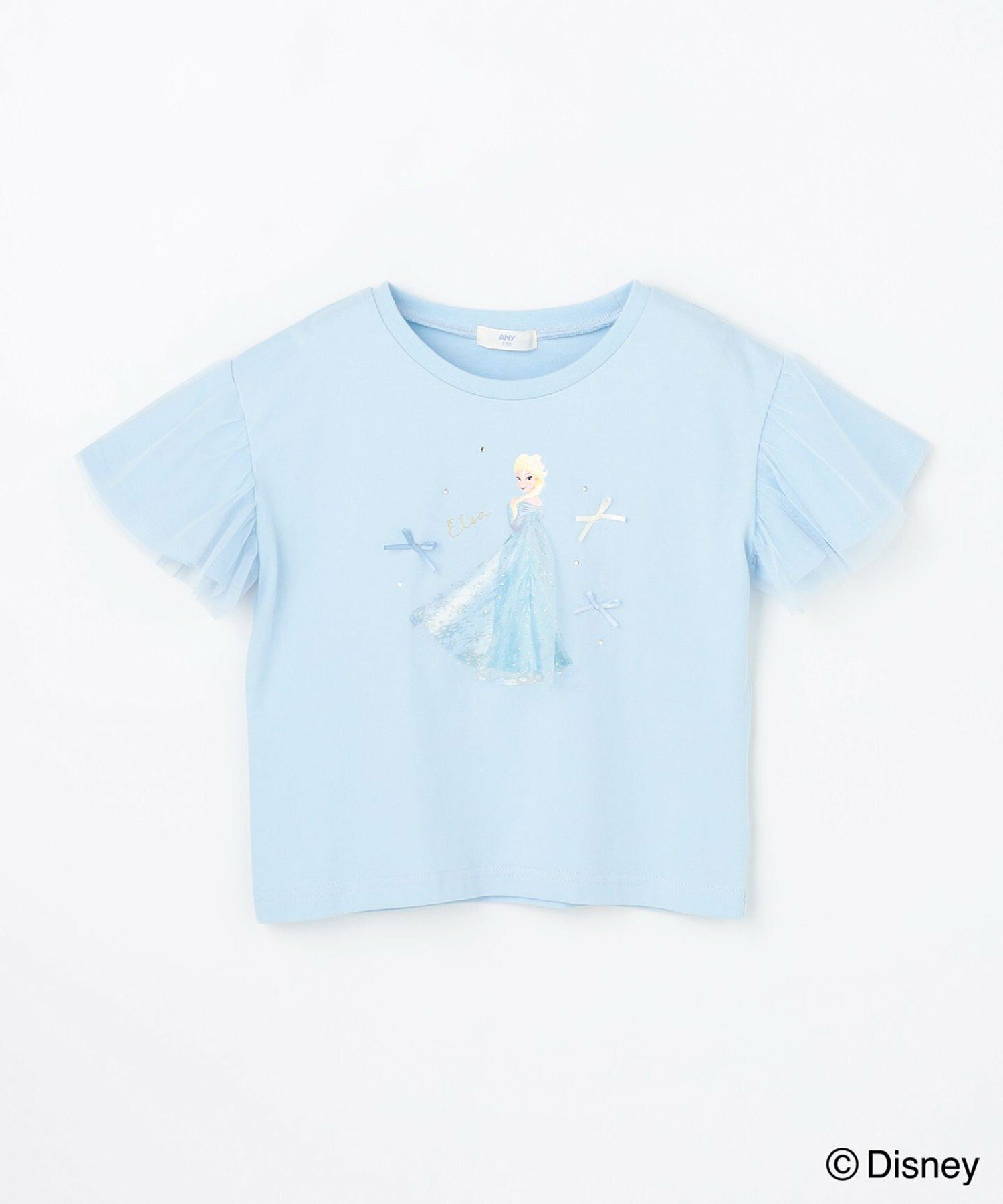 🆕【⭐訂購⭐】🇯🇵日本直送🌀#Frozen 蓬鬆喇叭薄紗袖 短袖上衣［2款選］🌀 [ELFA-0060][260706]