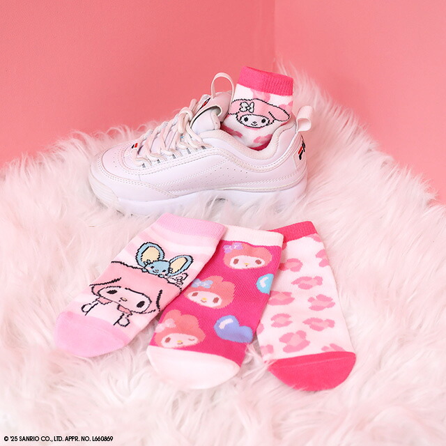 🆕【⭐訂購⭐】🌀 🇯🇵 日本直送 #Sanrio 短襪3對組套裝［6款選］🌀[ELCA-0009][260309]