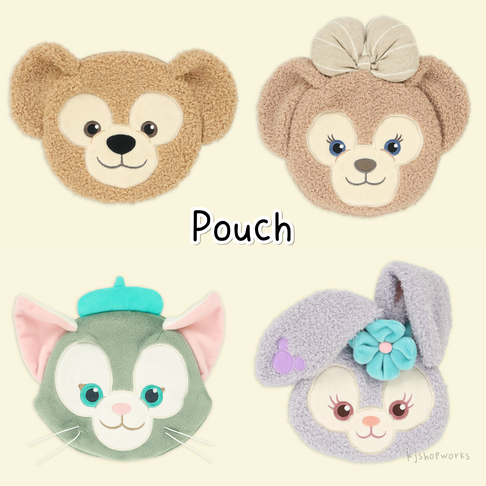預訂 東京迪士尼 Wonders By Your Side 大頭 Pouch 
