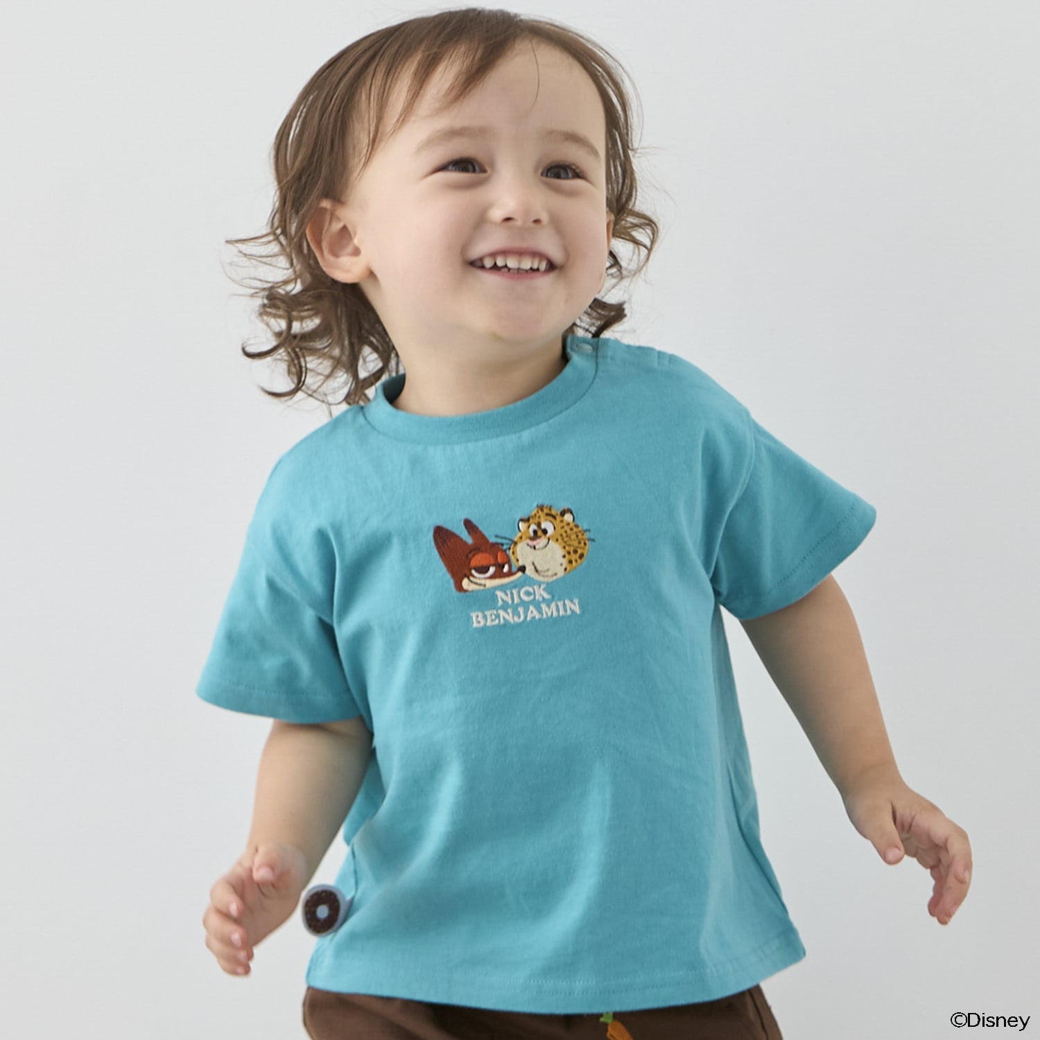 🆕【⭐訂購⭐】 🇯🇵日本直送🌀#Zootopia 接觸涼感 貼花、刺繡 短袖 tee［3款選］🌀 [ELFA-0134][260716]