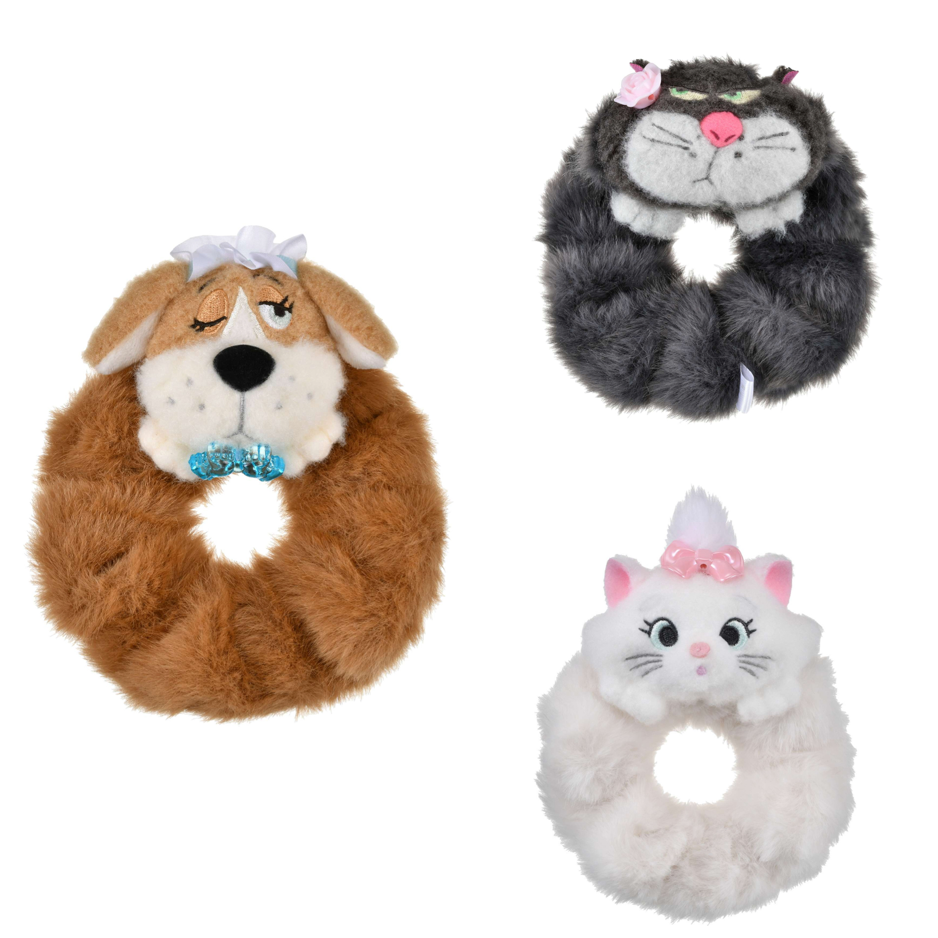 日本預訂📍 日本DISNEY FLUFFY ANIMAL系列 - 公仔橡筋 6/10日本開售