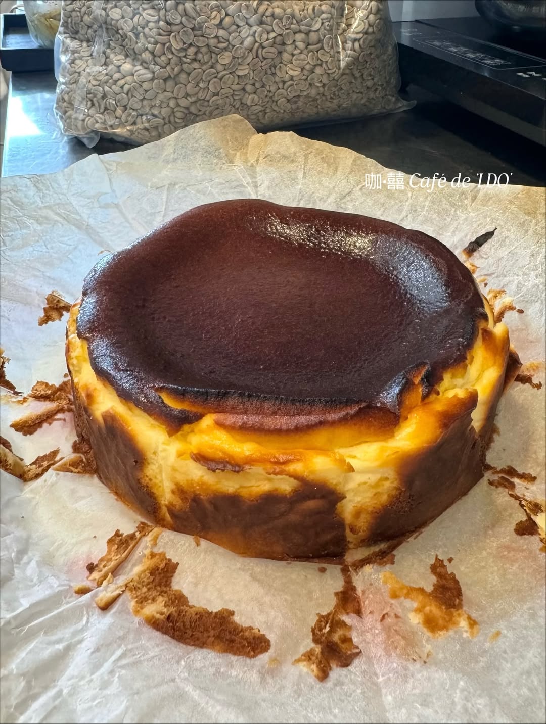 原味巴斯克蛋糕 Basque Cheesecake