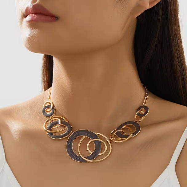 Geometric Necklace