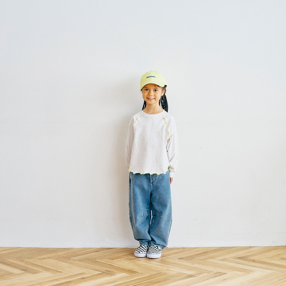 🆕【⭐訂購⭐】 🇯🇵日本直送🌀撞色 荷葉綑邊下擺 速乾上衣［2款選］🌀[ELBA-0051][260304]