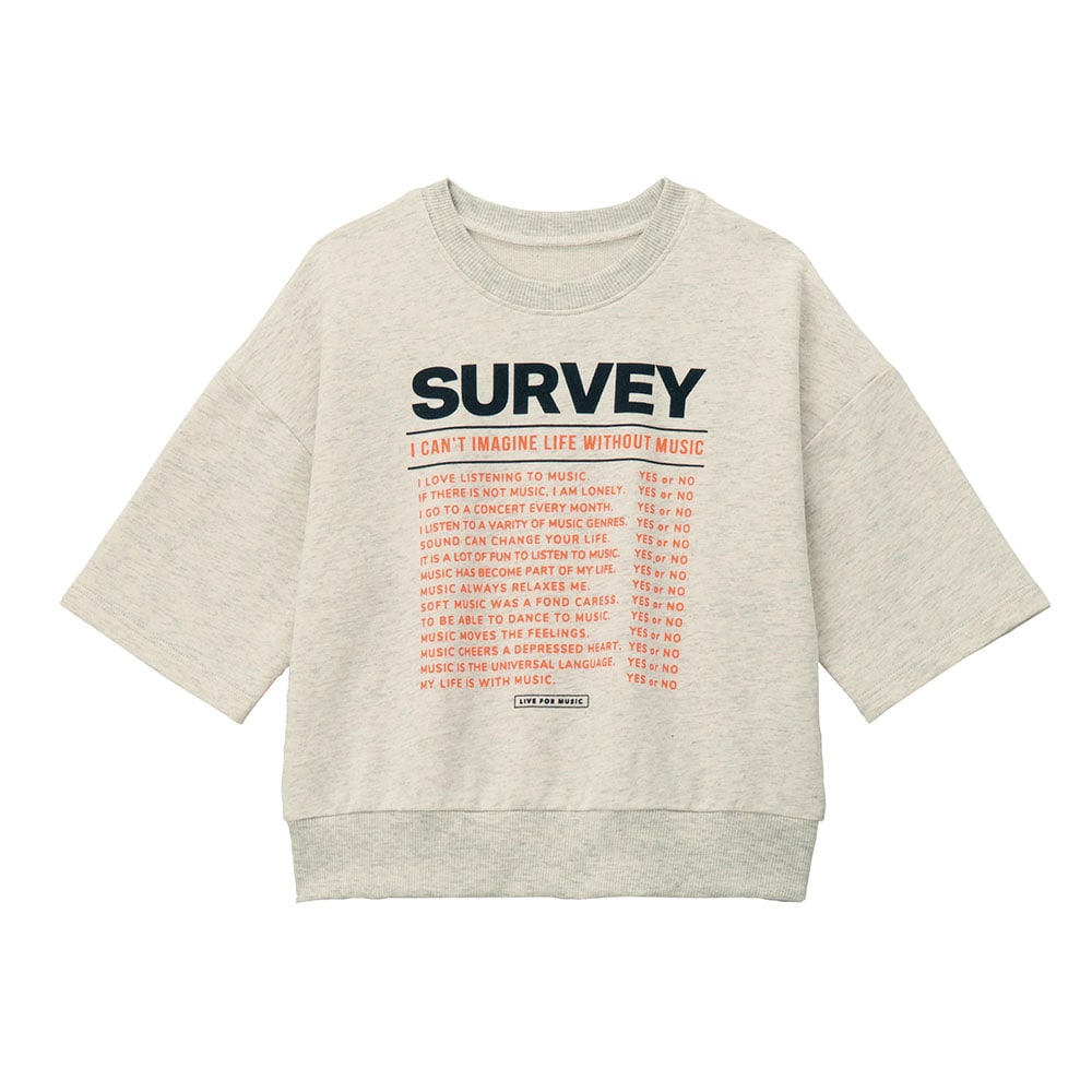 🆕【⭐訂購⭐】 🇯🇵日本直送🌀鬆身短版 印花 #七分袖Tee［3款選］🌀[ELAA-0261][260228]