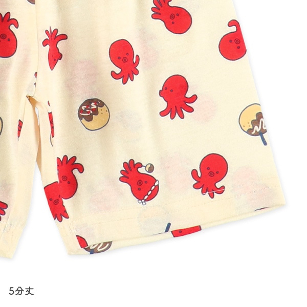 🇯🇵預訂 日本直送🇯🇵章魚燒滿印包腹短袖家居服上下套裝