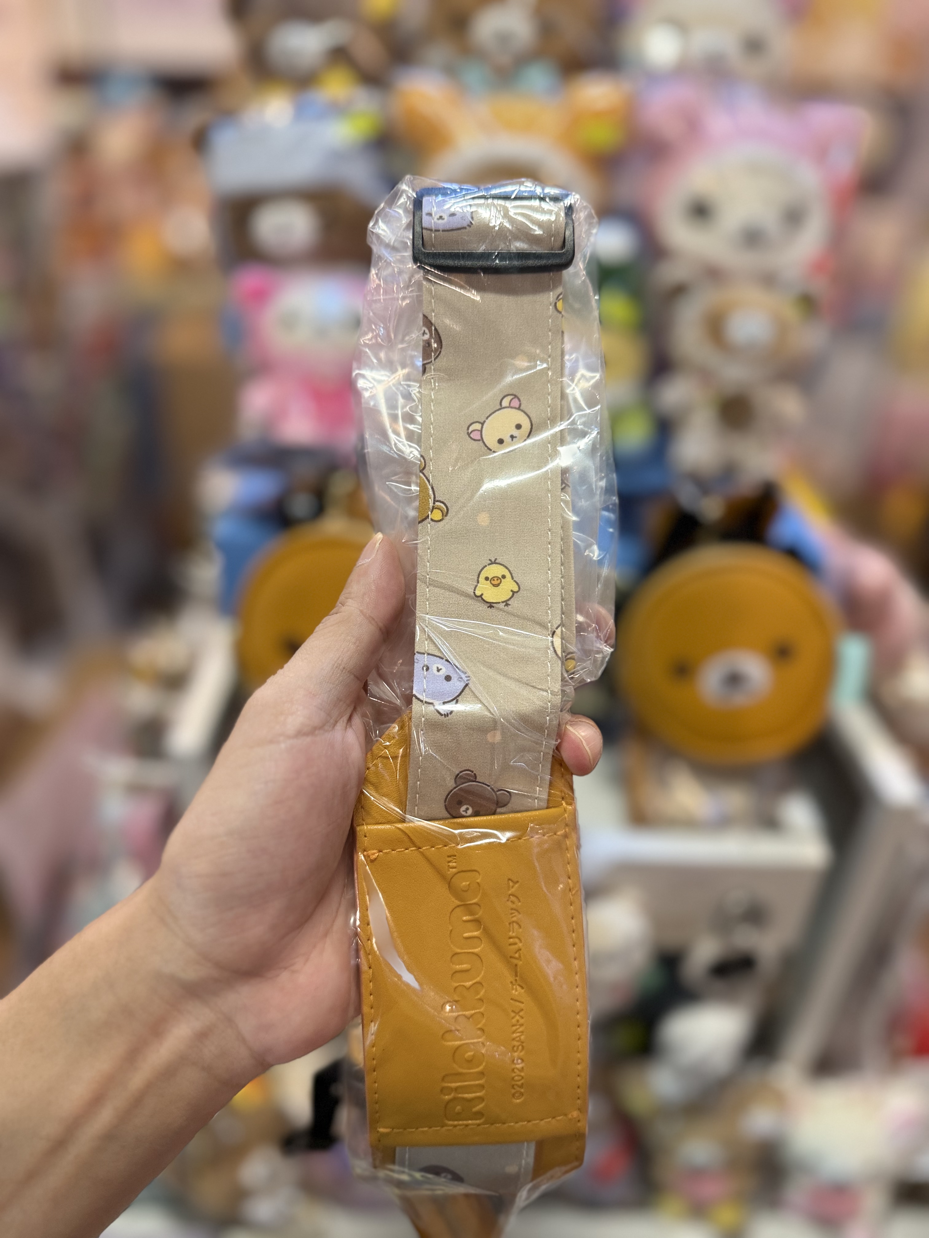 《現貨》全新Rilakkuma瓦瓦貓系列相機帶