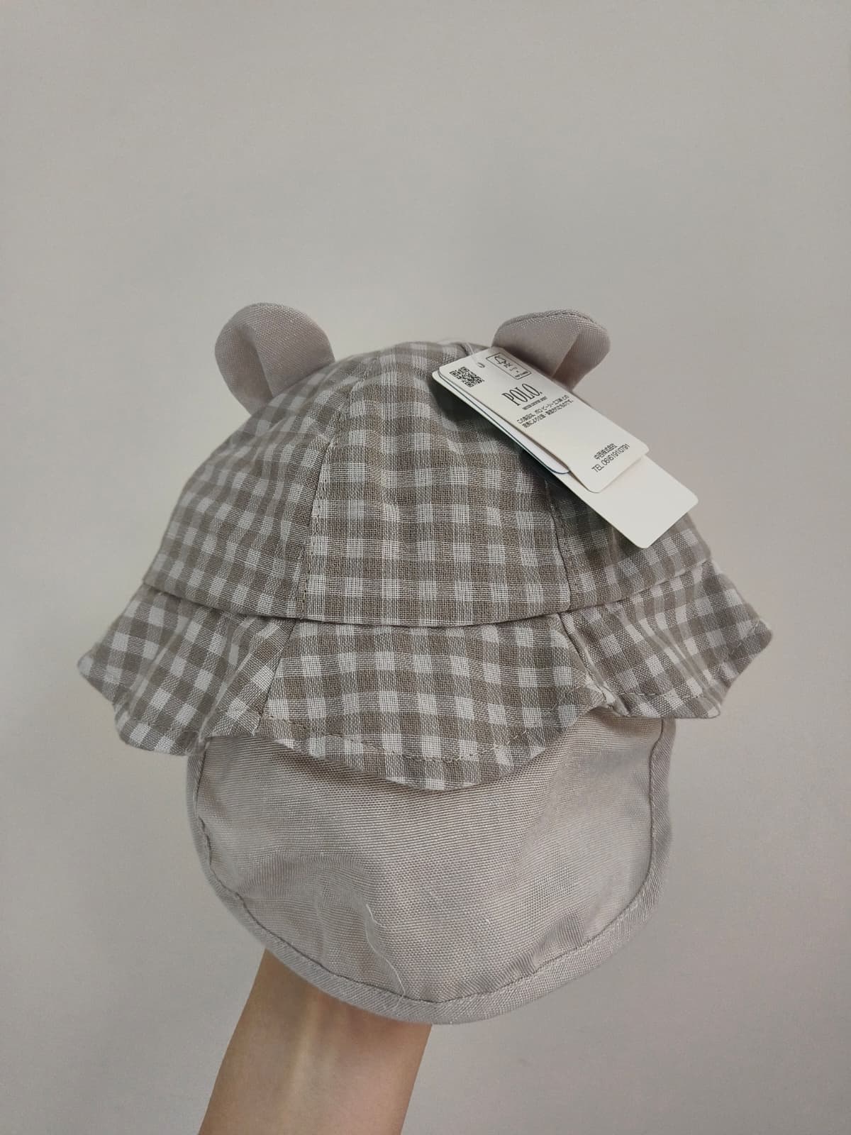 POLO BABY防曬uv帽