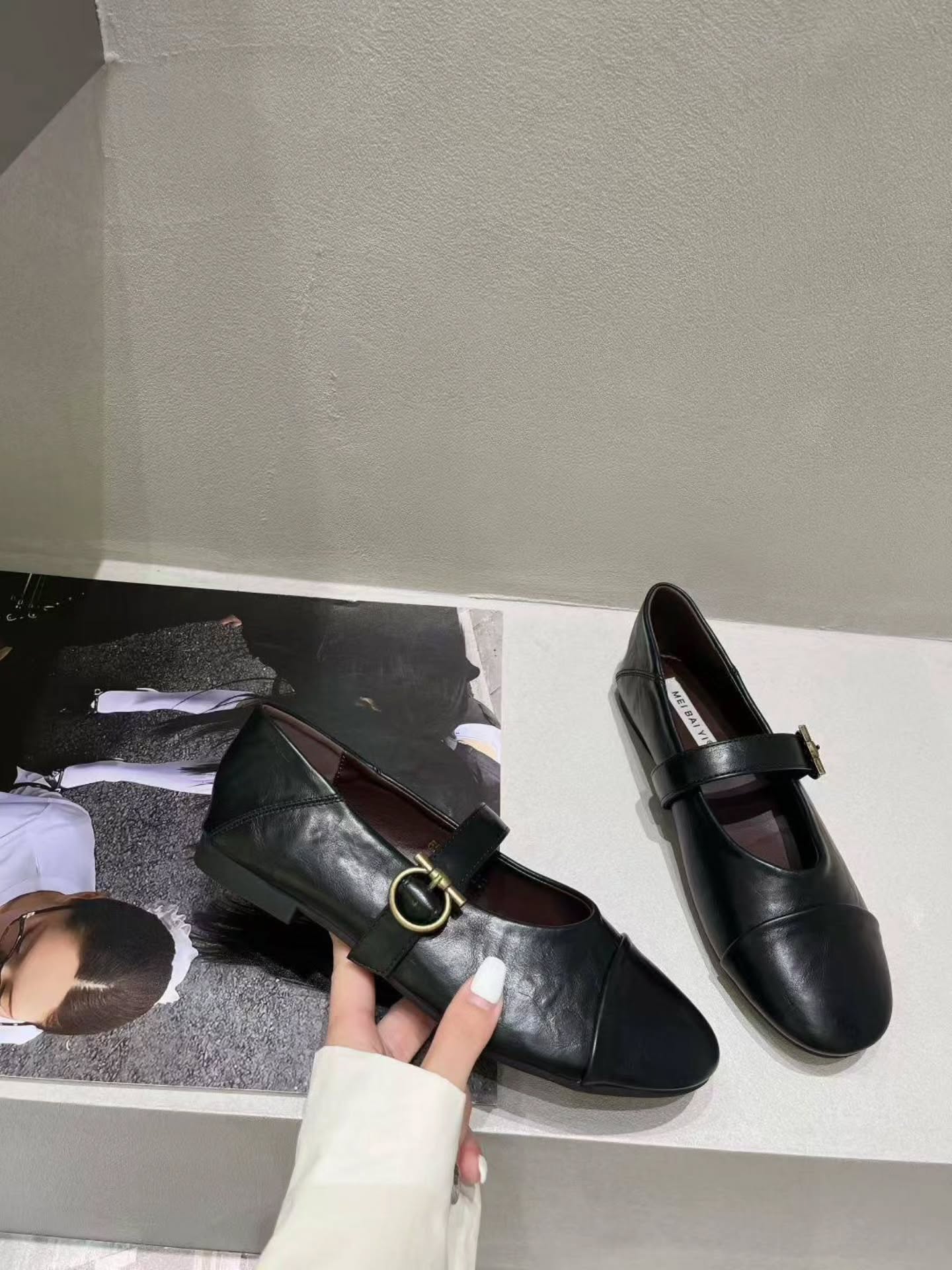 693-23 玛丽珍平底鞋 🇨🇳
