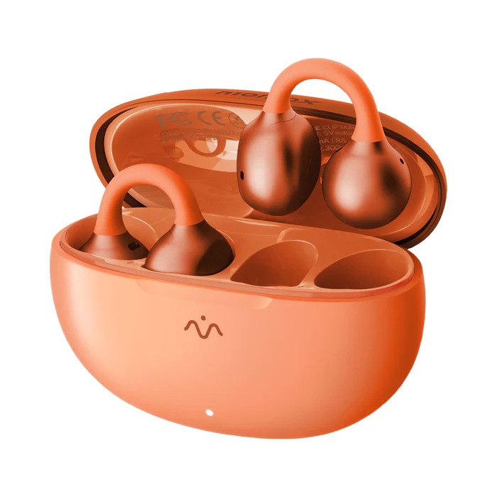 Momax 1-VIBE CLIP M.IN.D AI 夾耳式環境降噪耳機