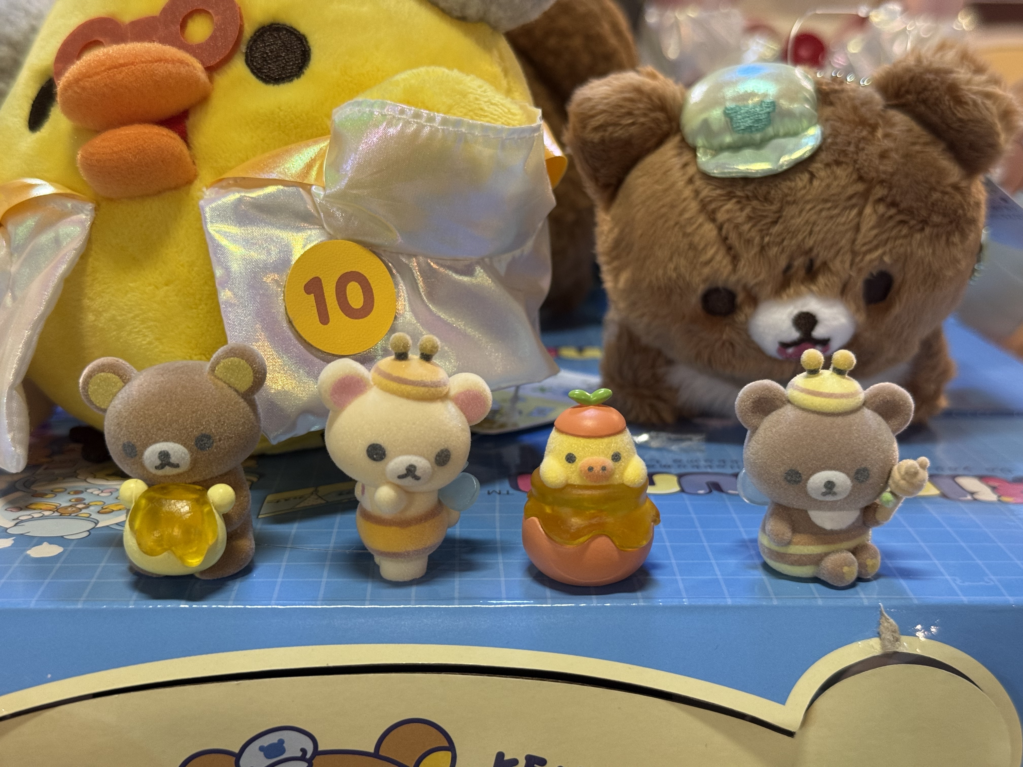 《現貨》全新Rilakkuma蜜蜂造型 pvc製擺設