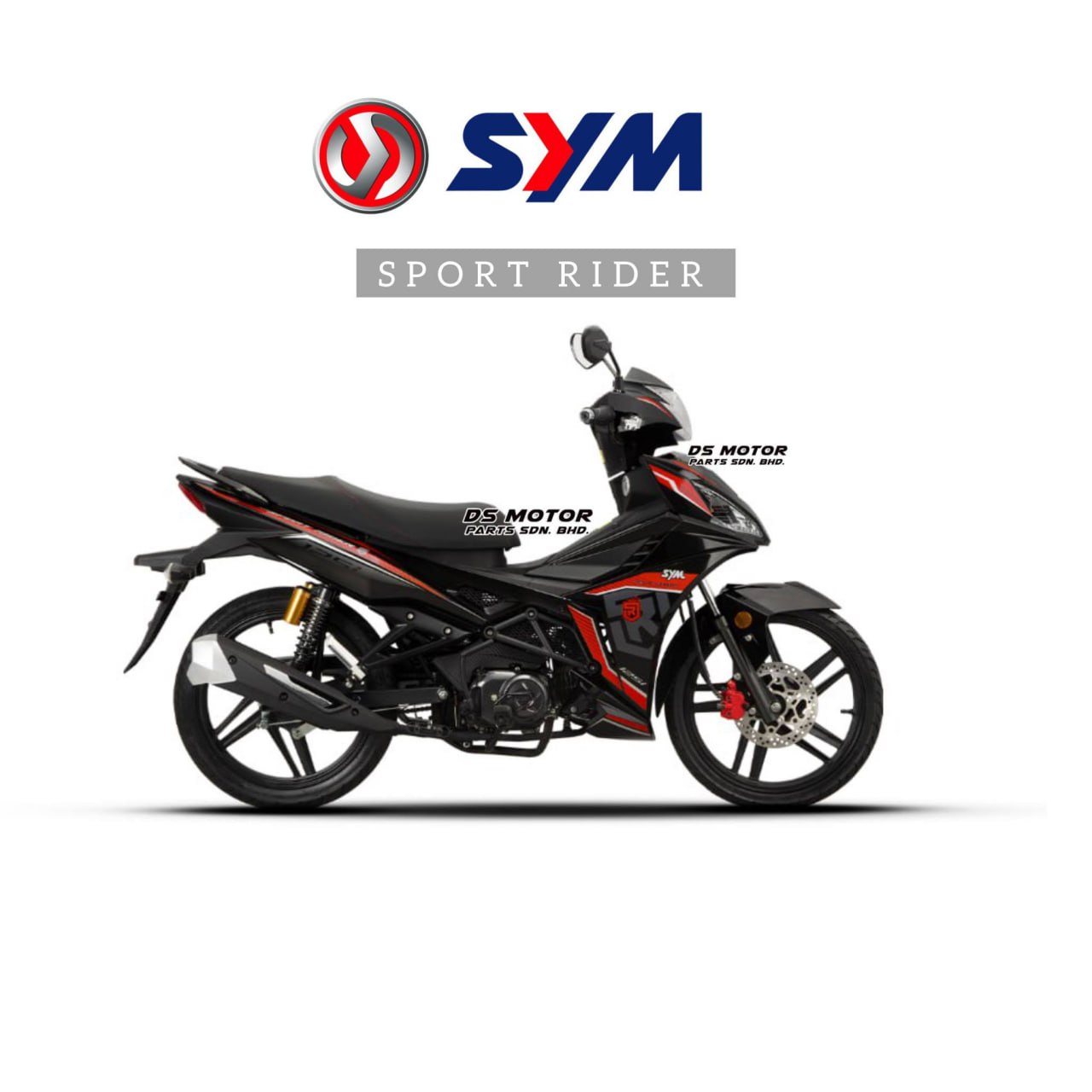 100% SYM Cover Set SPORT RIDER (OE) "64000-VE1''