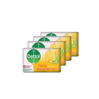 Dettol Bar Soap 100g x 3+1 Fresh