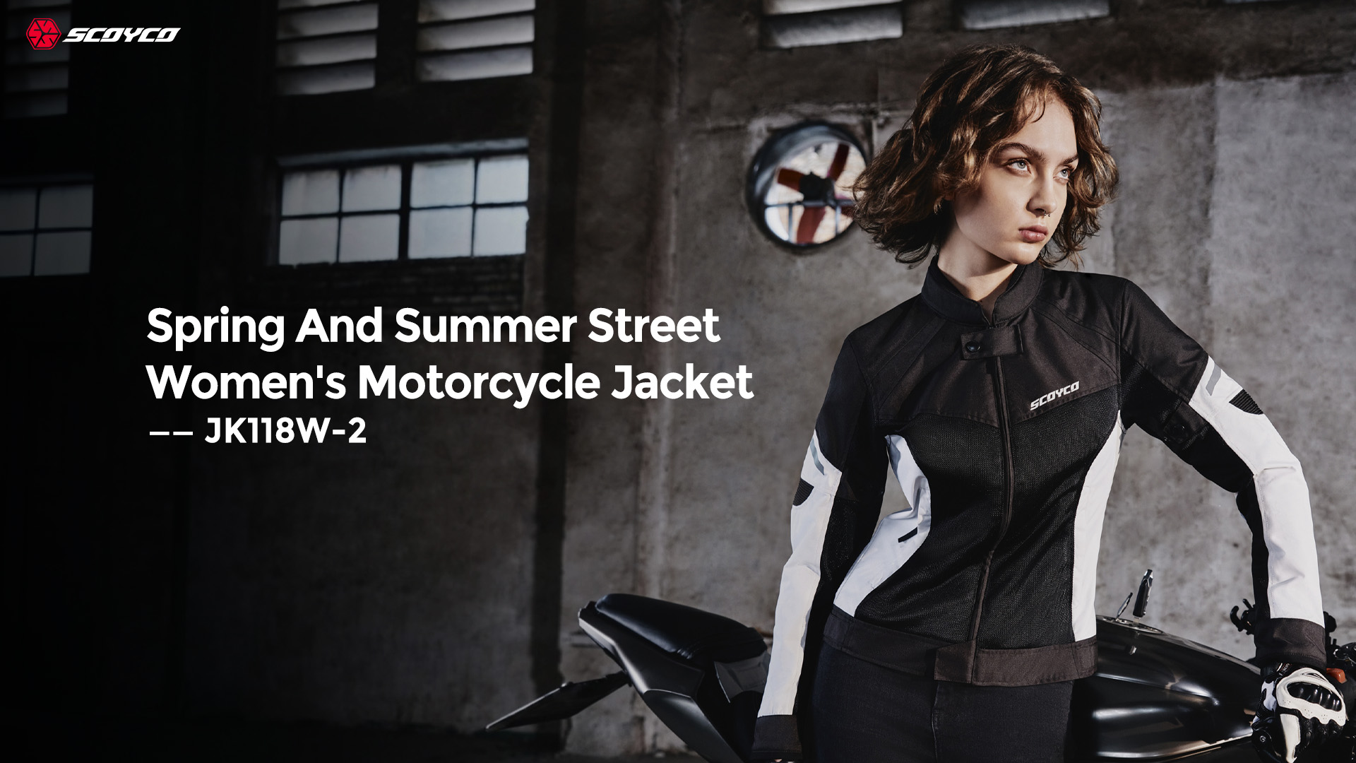 SCOYCO JK118 Motorcycle Riding Jacket Women | CE Protector | Touring Racing Jaket Motor