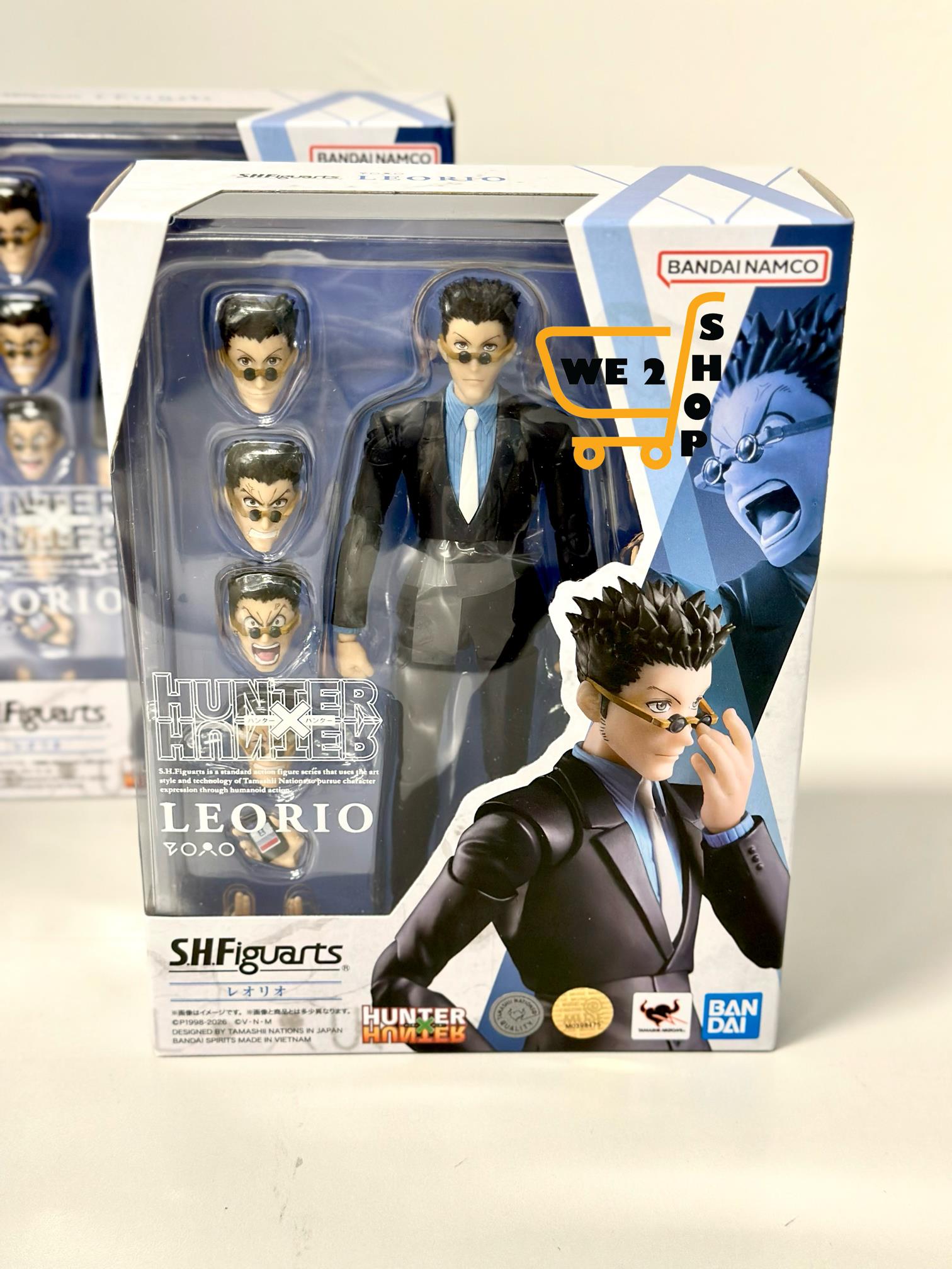 現貨發售⭐ BANDAI SHF 全職獵人 里昂里奧 帕拉丁奈特 HUNTERxHUNTER (BAN-67374) SHFigure