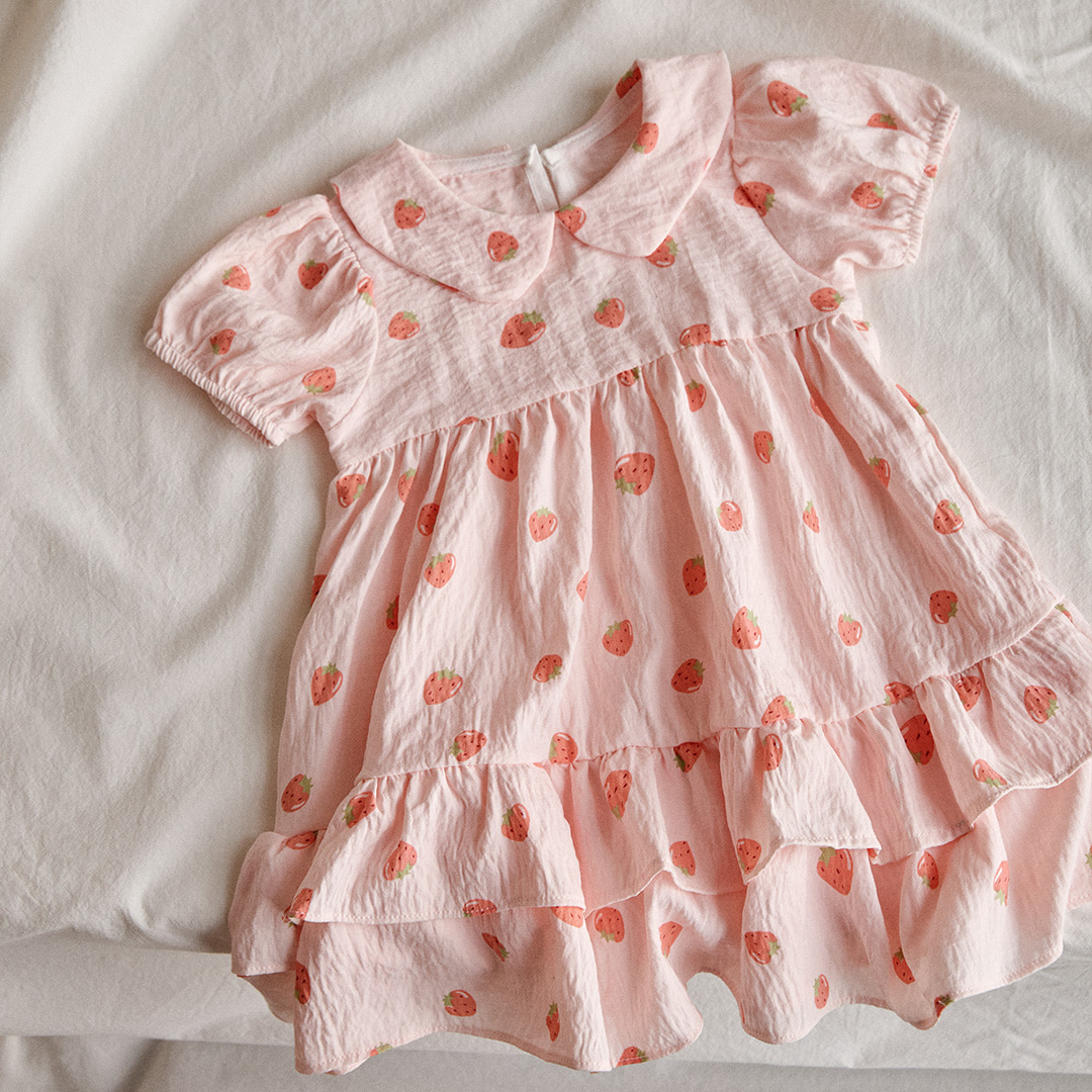26S/S🌸DTD草莓奶油系列-飄飄連身裙