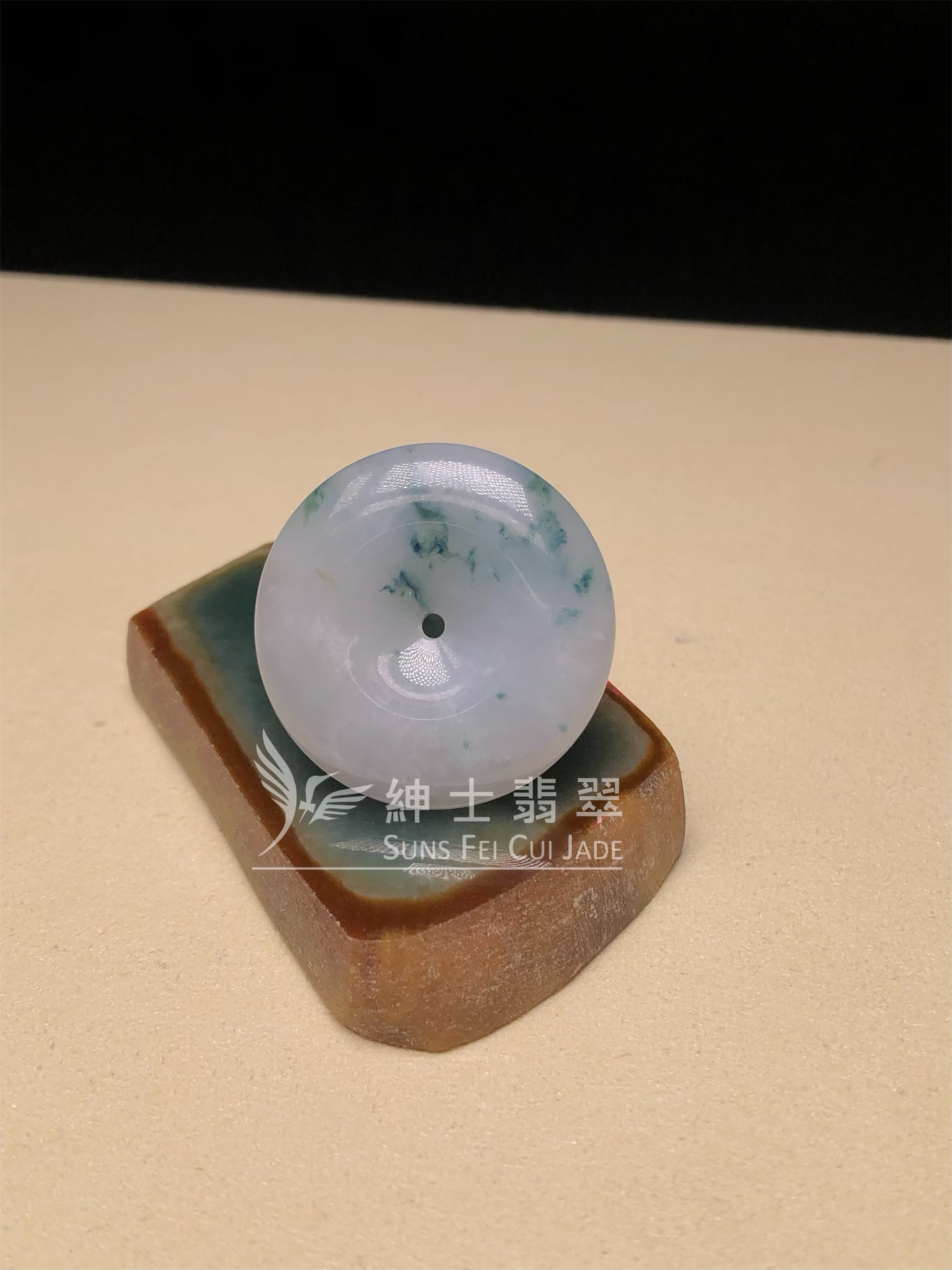 飄花平安扣  B08343