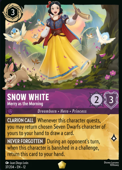 37/204 Snow White - Merry as the Morning L