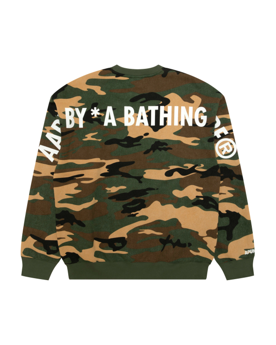 AAPE AAPENOW Moonface Crewneck Sweater (E369XXR)