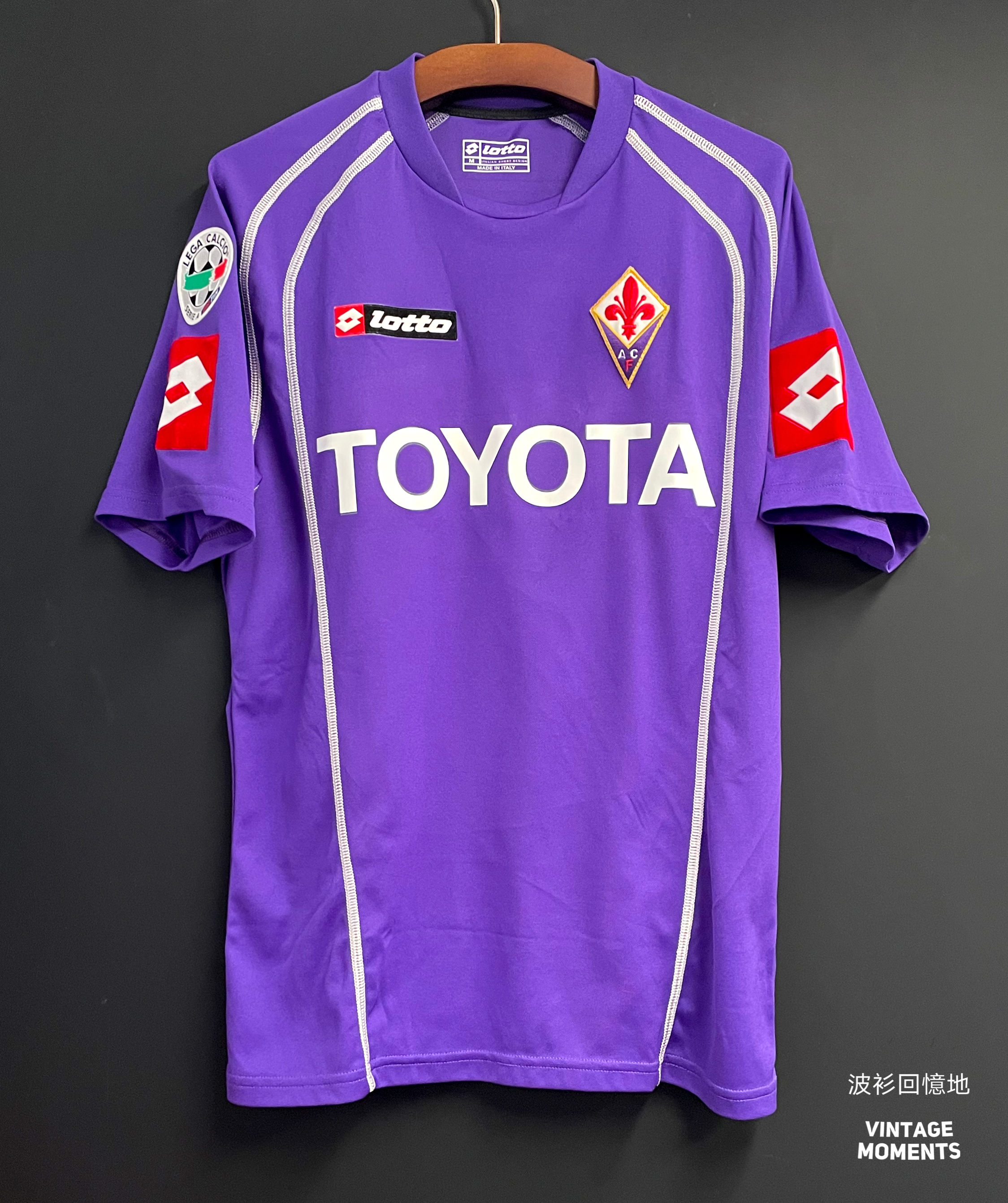 費倫天拿06/07主場 盧卡東尼 FIORENTINA HOME SHIRT TONI