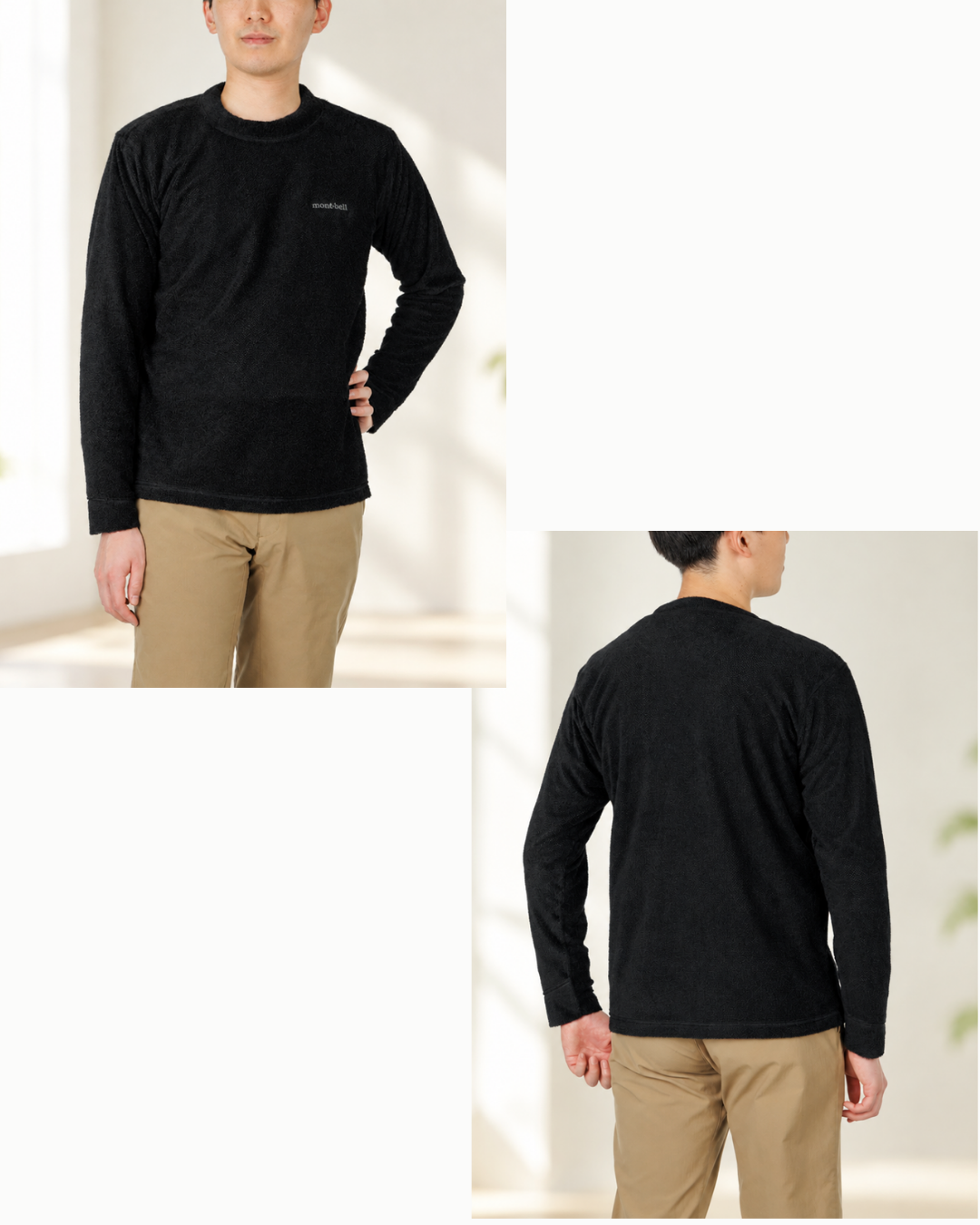日本代購【 2026年秋冬新產品 日本直送 Montbell CLIMAAIR LIGHT Long Sleeve T 長袖T恤 輕量刷毛保暖衣 (1106828) 】