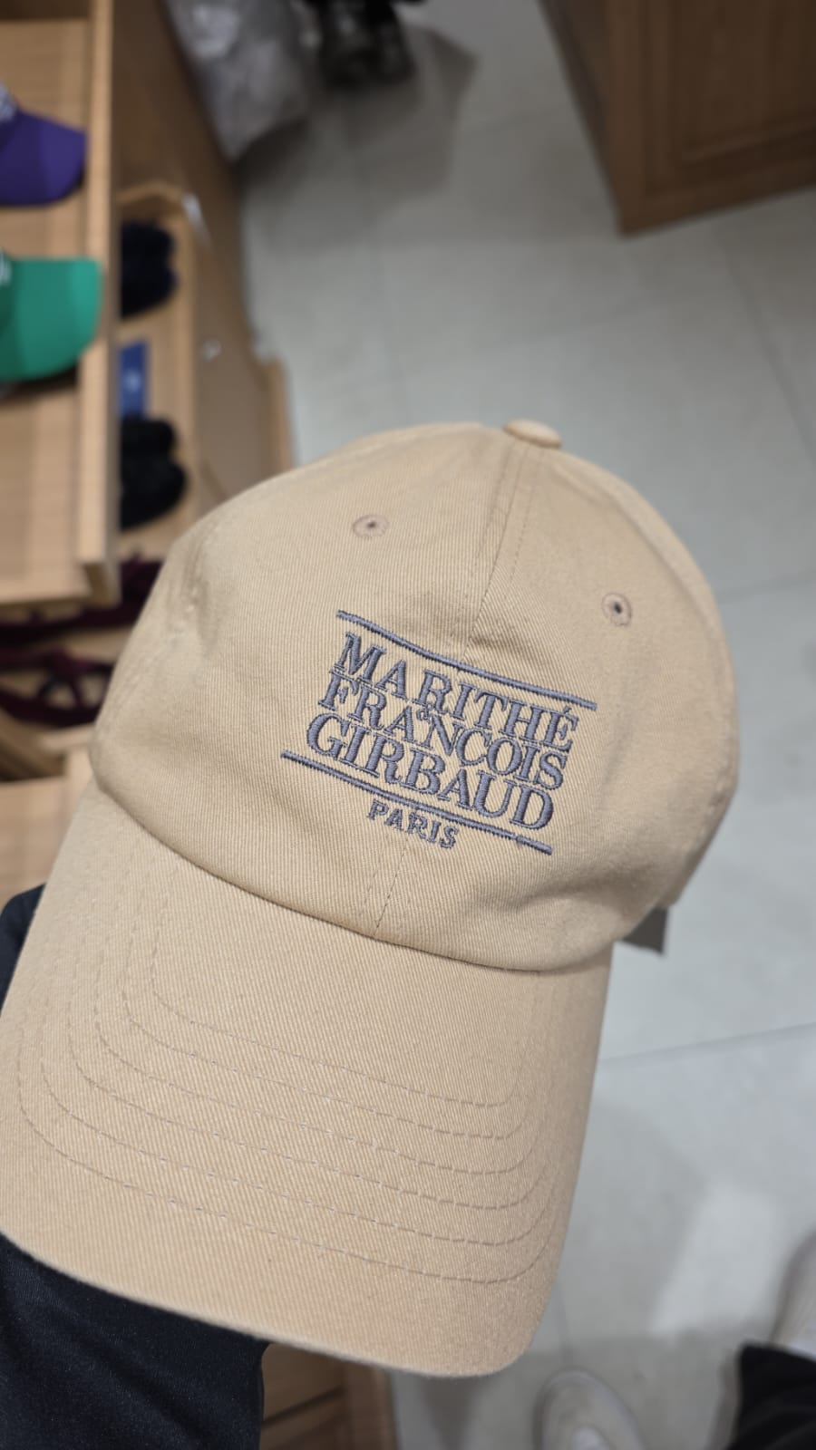 mfg cap khaki