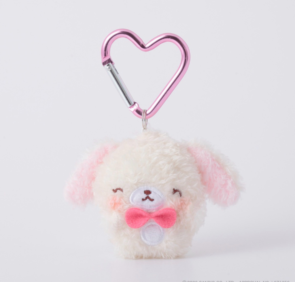 ［9月中到貨]🇯🇵日本直送 Sanrio 笑咪咪愛心扣掛件