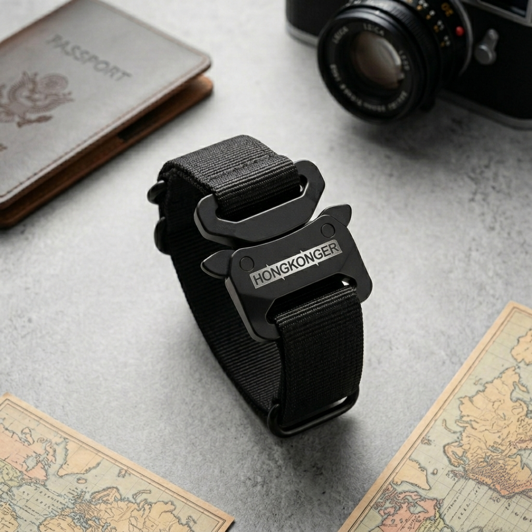 【身份印記】HONGKONGER 快速釋放戰術手帶 (Cobra Style 扣具)