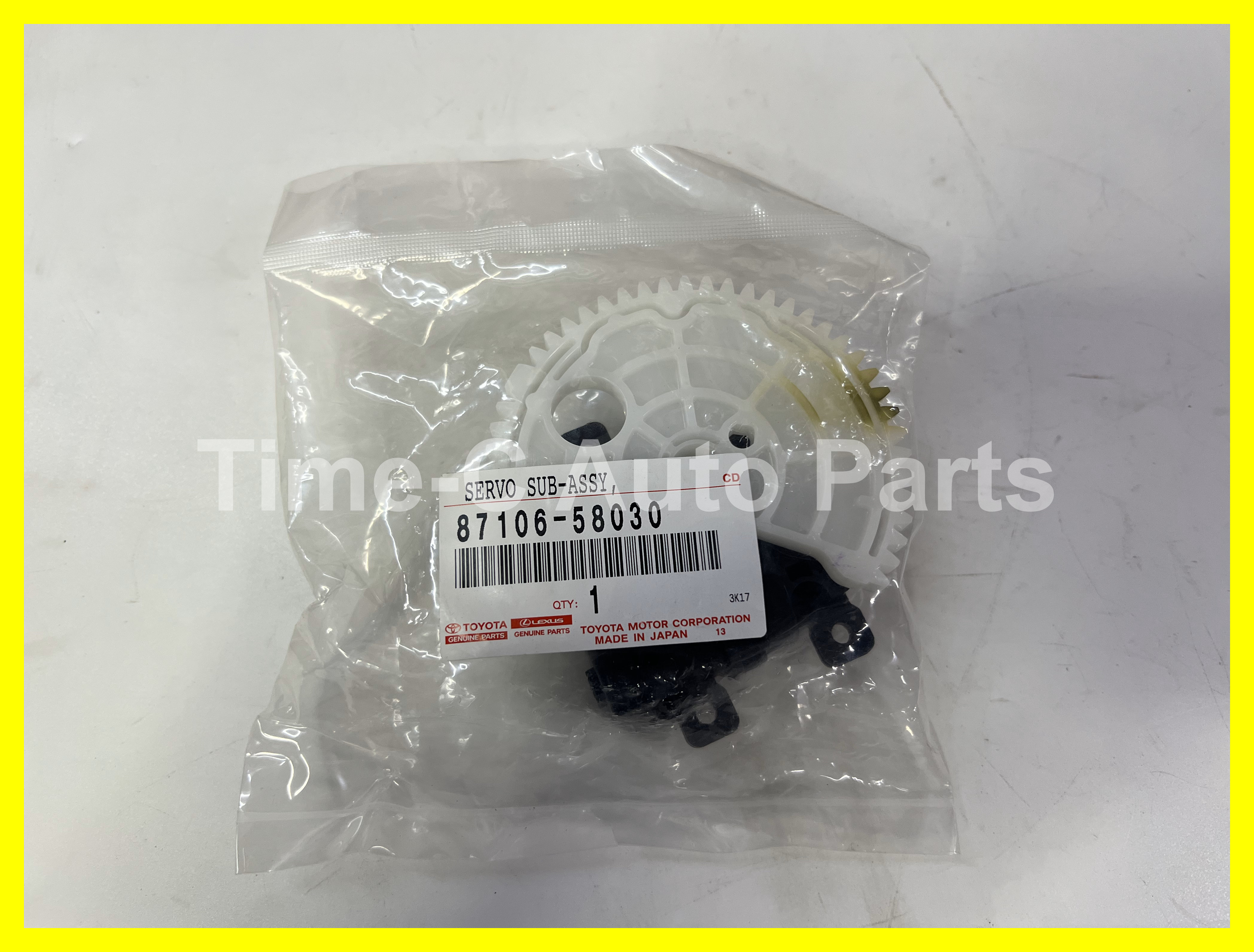 風掩摩打 87106-58030 - Toyota Alphard Vellfire 30系