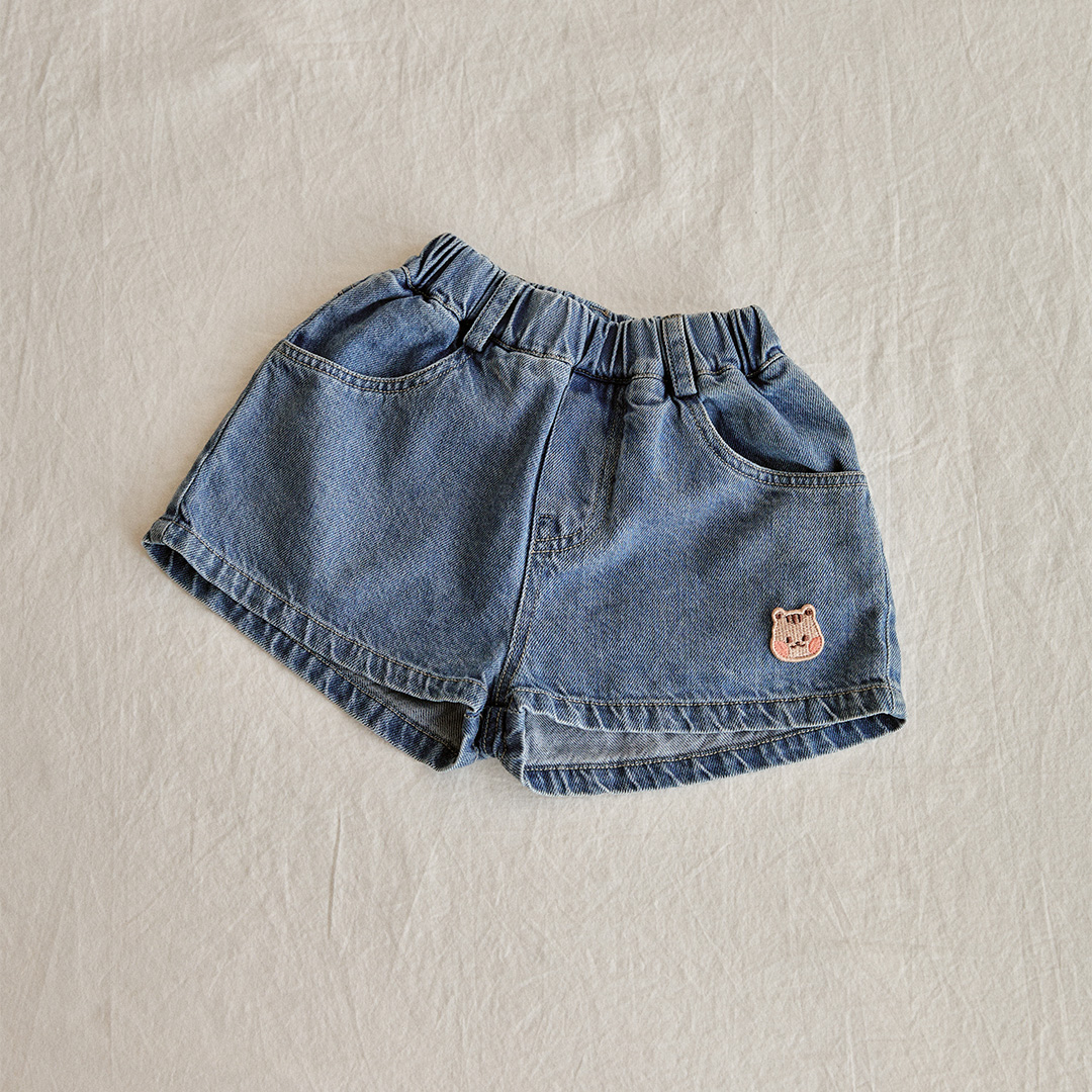 26S/S🌞DTD可愛松鼠日常牛仔短褲