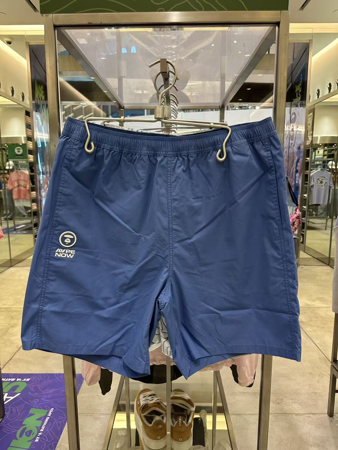 AAPE AAPENOW moonface shorts (C682)