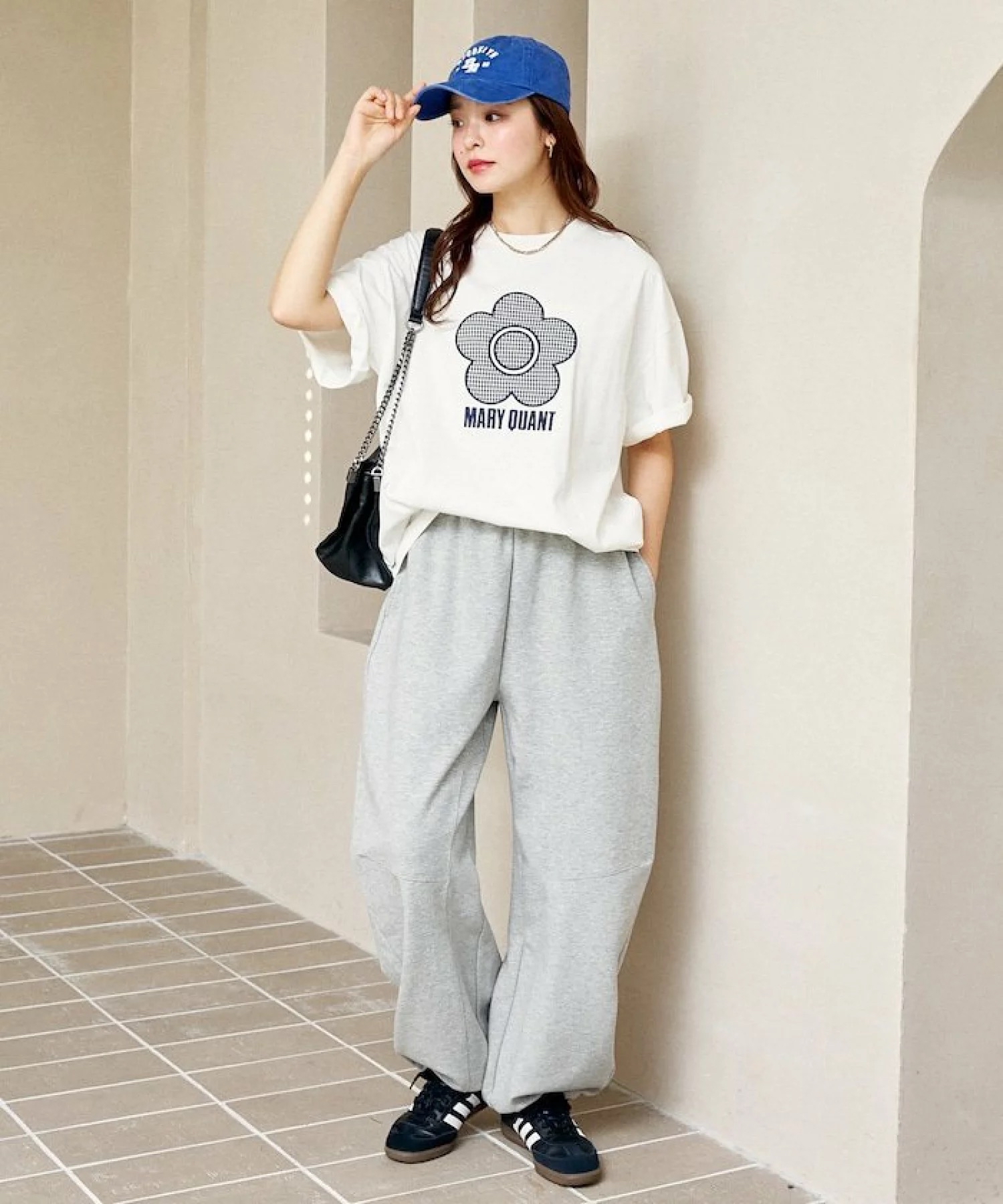 日本預訂📍日本MARY QUANT花花圖案短袖Tee 不包郵