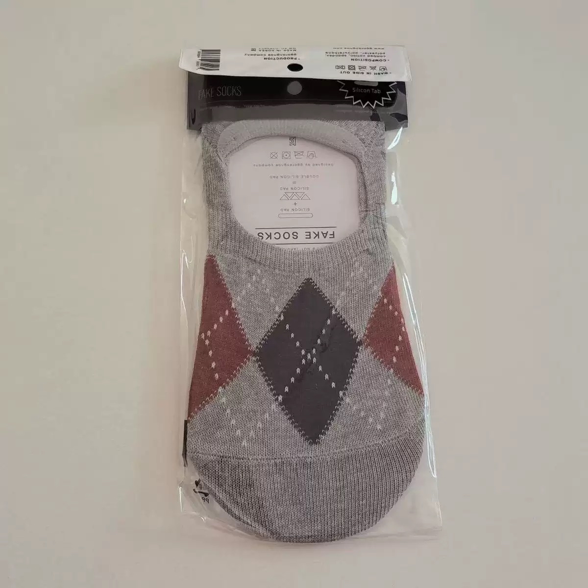 Patten man sock