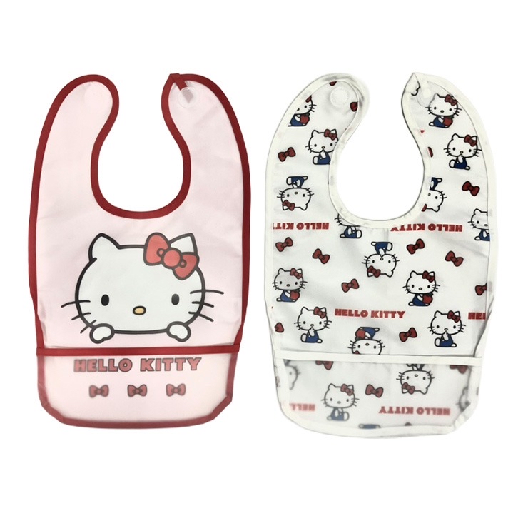 🇯🇵限量預訂 日本直送🇯🇵Hello Kitty印花輔食圍兜兩件套裝