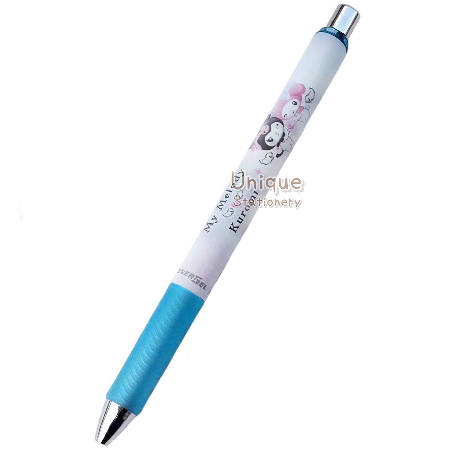 現貨｜Sanrio My Melody Kuromi 日本製 Pentel EnerGel 0.5mm 黑色 啫喱筆 (CR140470)