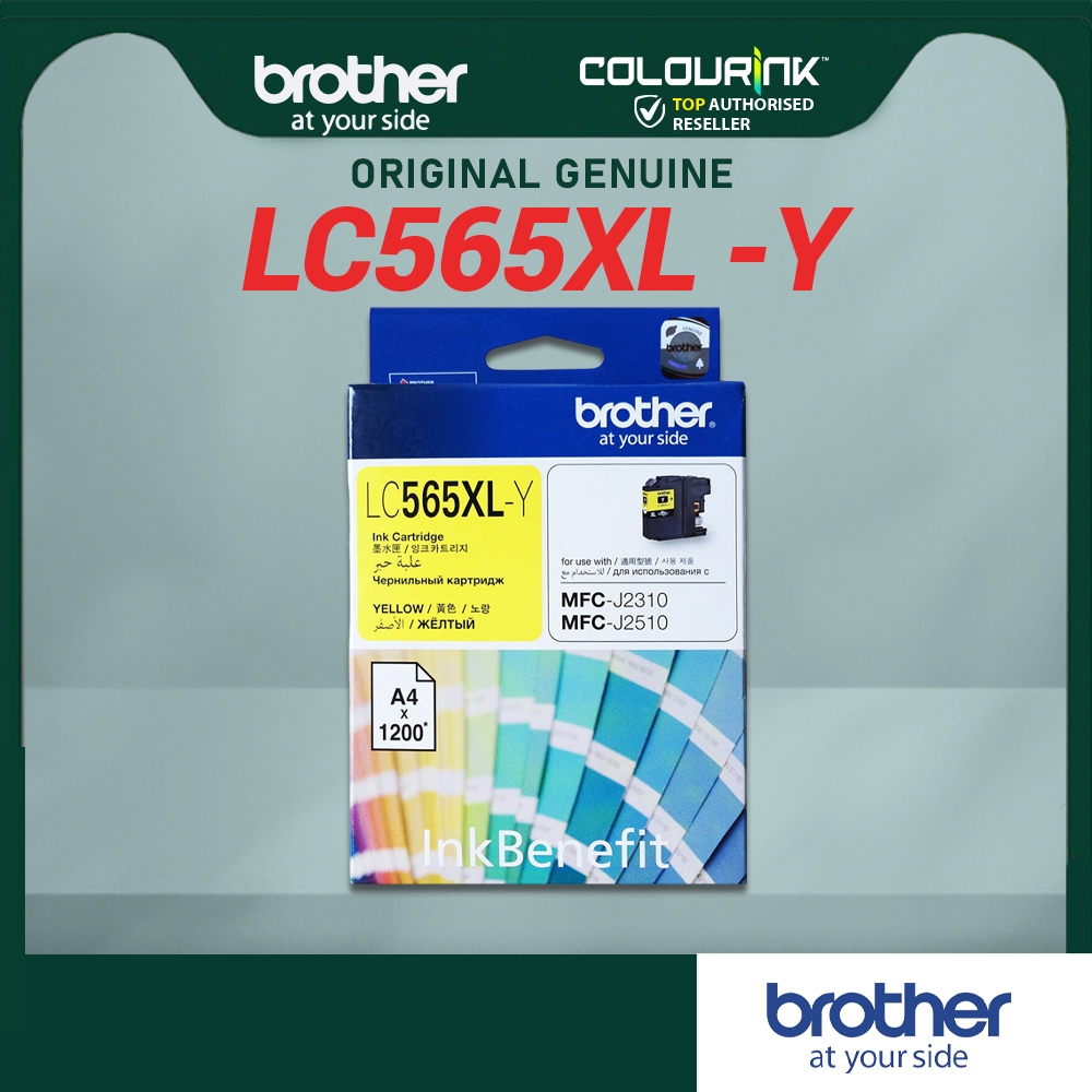 Brother Original Genuine LC569XL LC565XL Black Cyan Magenta Yellow Ink Cartridge for MFC-J2310 MFC-J2510 lc567
