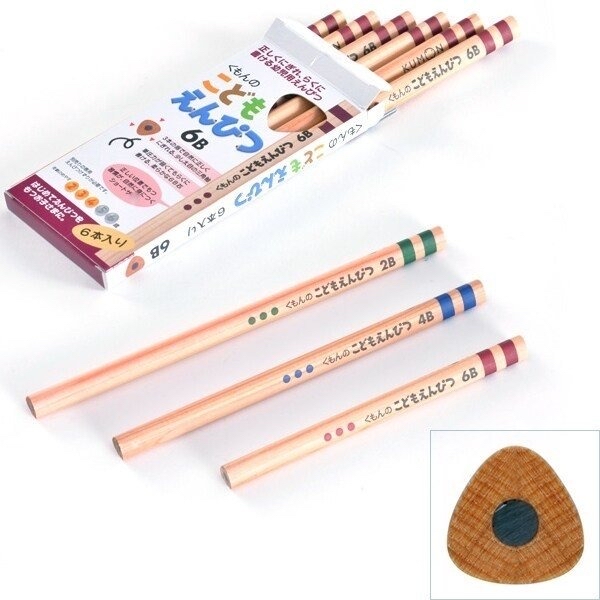 現貨🇯🇵Kumon系列-幼兒用三角鉛筆(6支入)