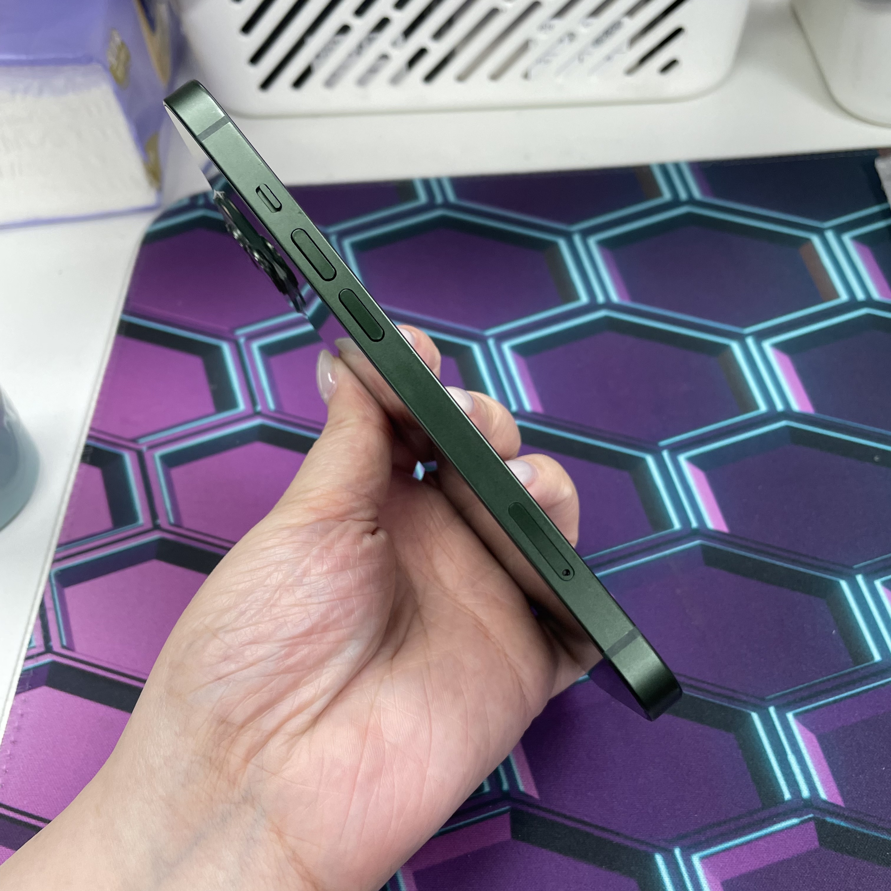*6474 13 勁靚機 256GB 電100 綠色 green
