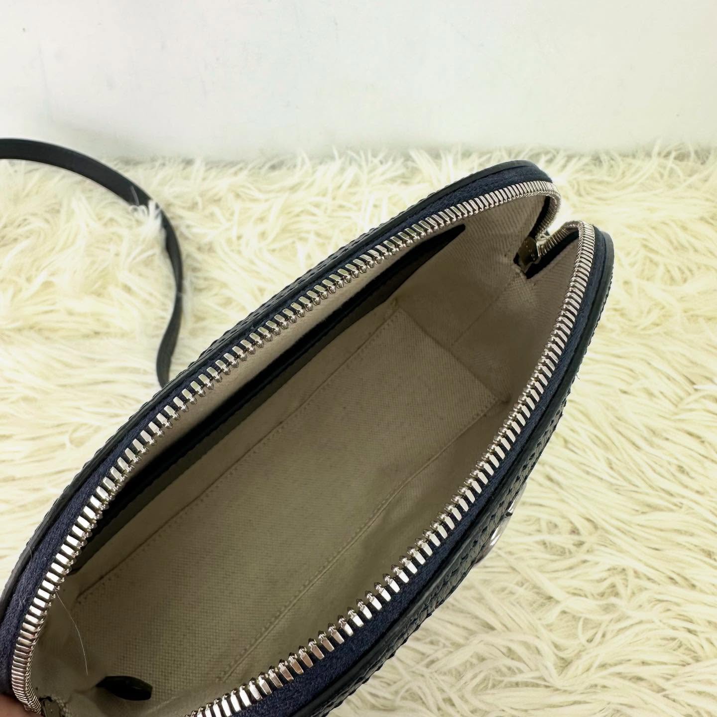 GUCCI🤍PRE OWNED Ophidia 藍色貝殼包 單肩斜肩包💙