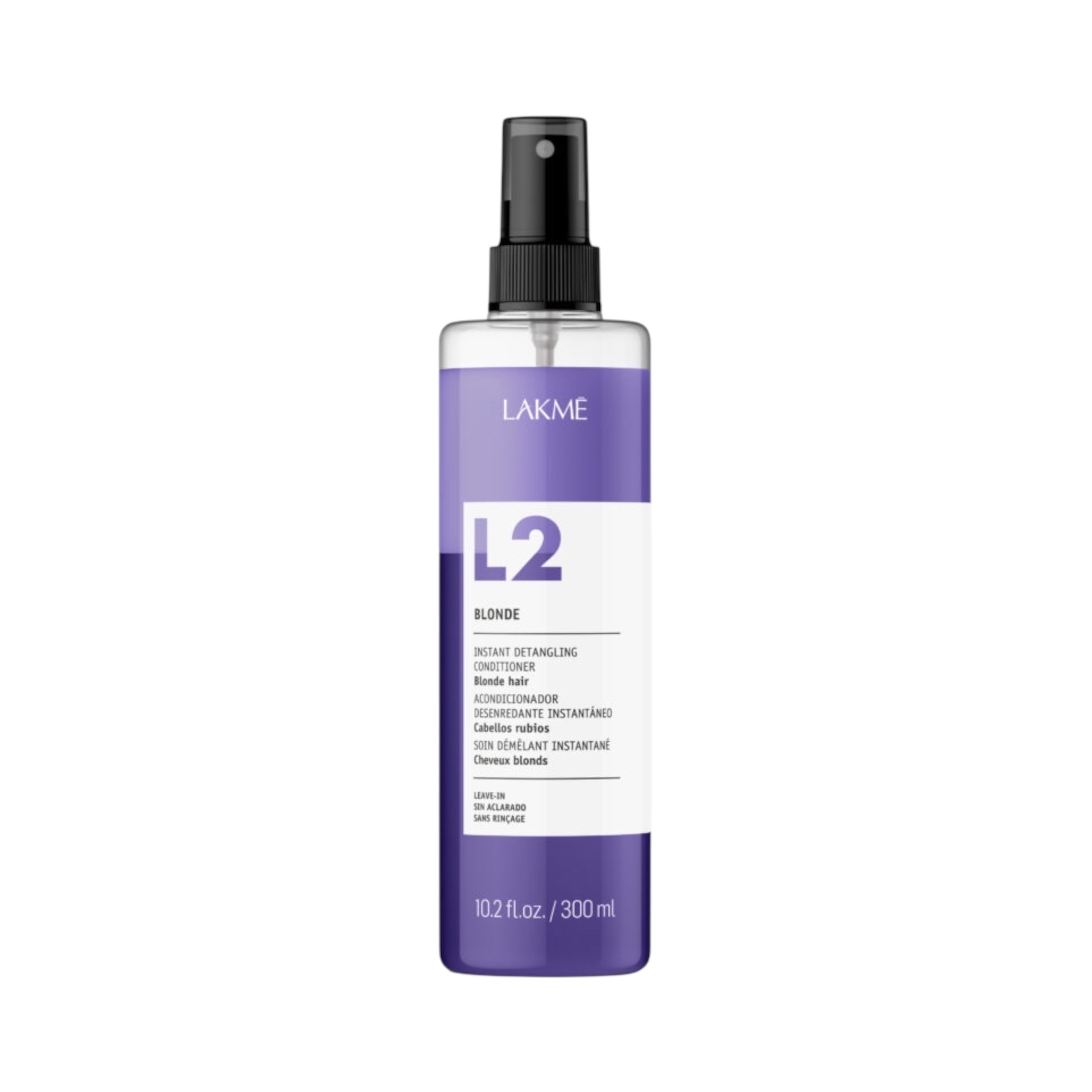 LAKME L2 Blonde Instant Detangling Conditioner 金髮去黃速效順滑免沖洗噴霧 300ml 