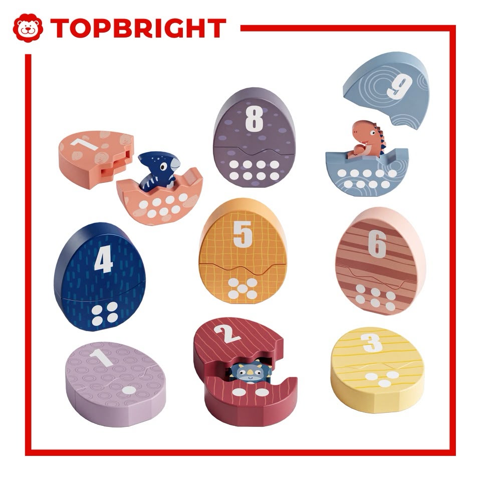 TOPBRIGHT 恐龍寶寶配對