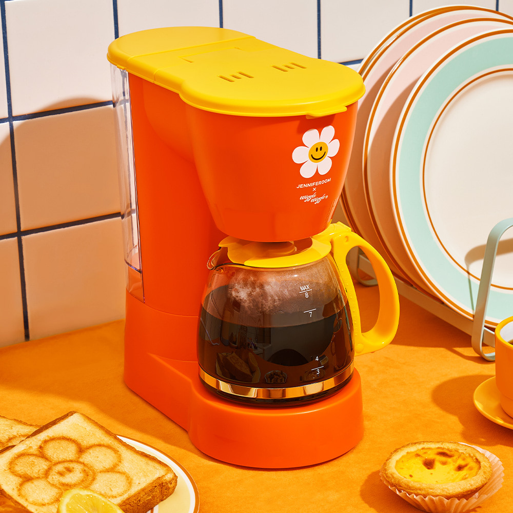 📦訂購 韓國代購 Jennifer Room X Wiggle Wiggle Drip Coffee Machine 滴漏咖啡機
