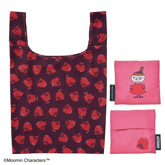 現貨｜Little My 阿美 Moomin 姆明 日版 可摺疊收納 環保袋 L size (4992272770704)